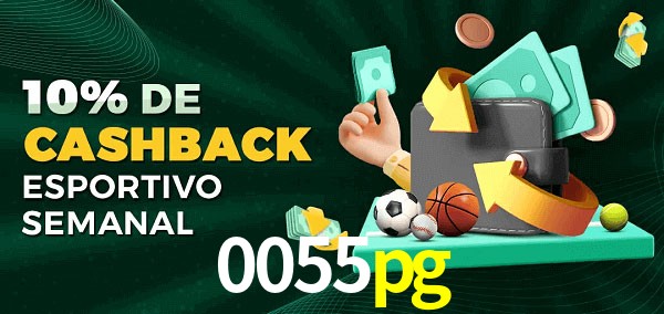 10% de bônus de cashback na 0055pg